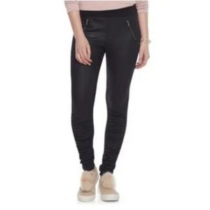 Rewind Leather Jeggings